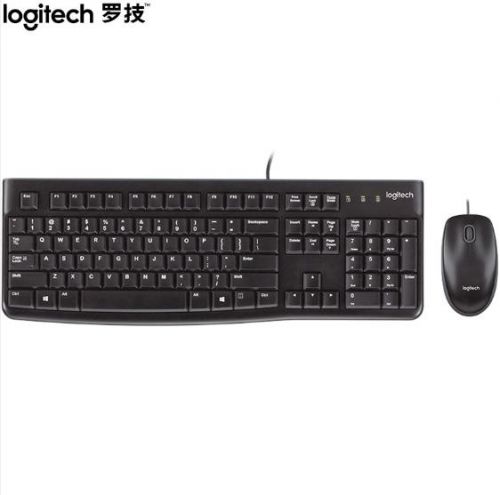 罗技 MK120 键鼠套装 有线键盘鼠标