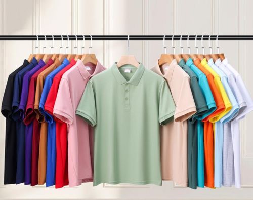 定制棉质翻领短袖POLO衫（请咨询客服）