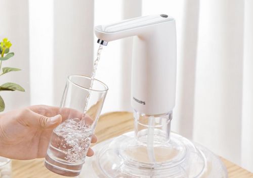 飞利浦（PHILIPS）桶装水电动抽水机 纯净水水泵上水器 家用矿泉水压水器