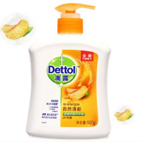 洗手液 滴露500g自然清新洗手液