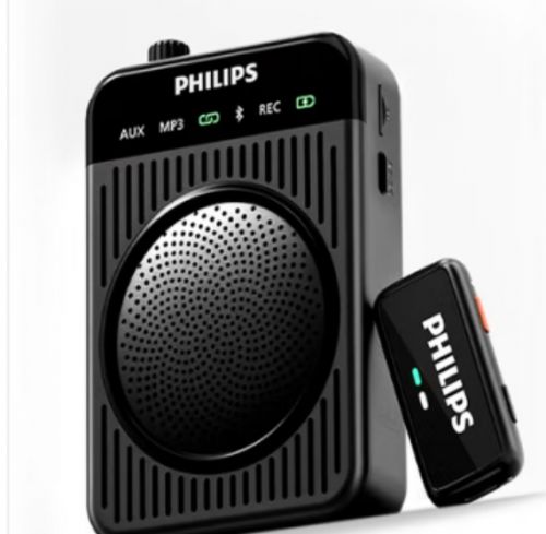 飞利浦(PHILIPS)小蜜蜂扩音器教师专用 便携式插卡音箱