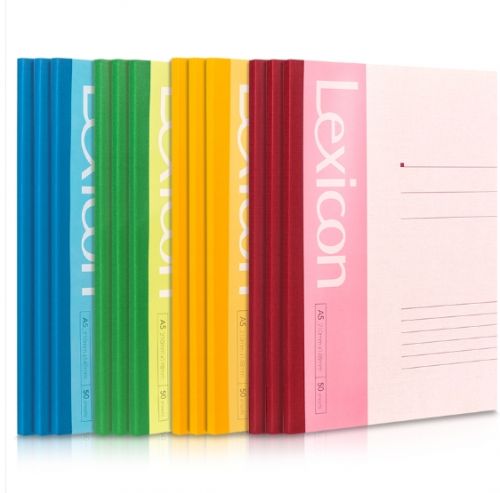 得力 7652 A5/50张 无线装订软抄本记事本